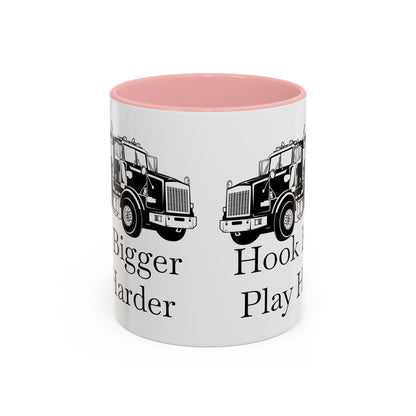 Hook Bigger 2-Tone Coffee Mug