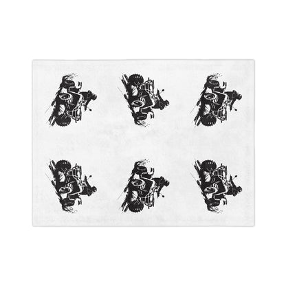 Slingin' Mud Quad Velveteen Microfiber Blanket