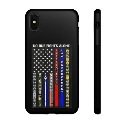 No One Fights Alone iPhone Case