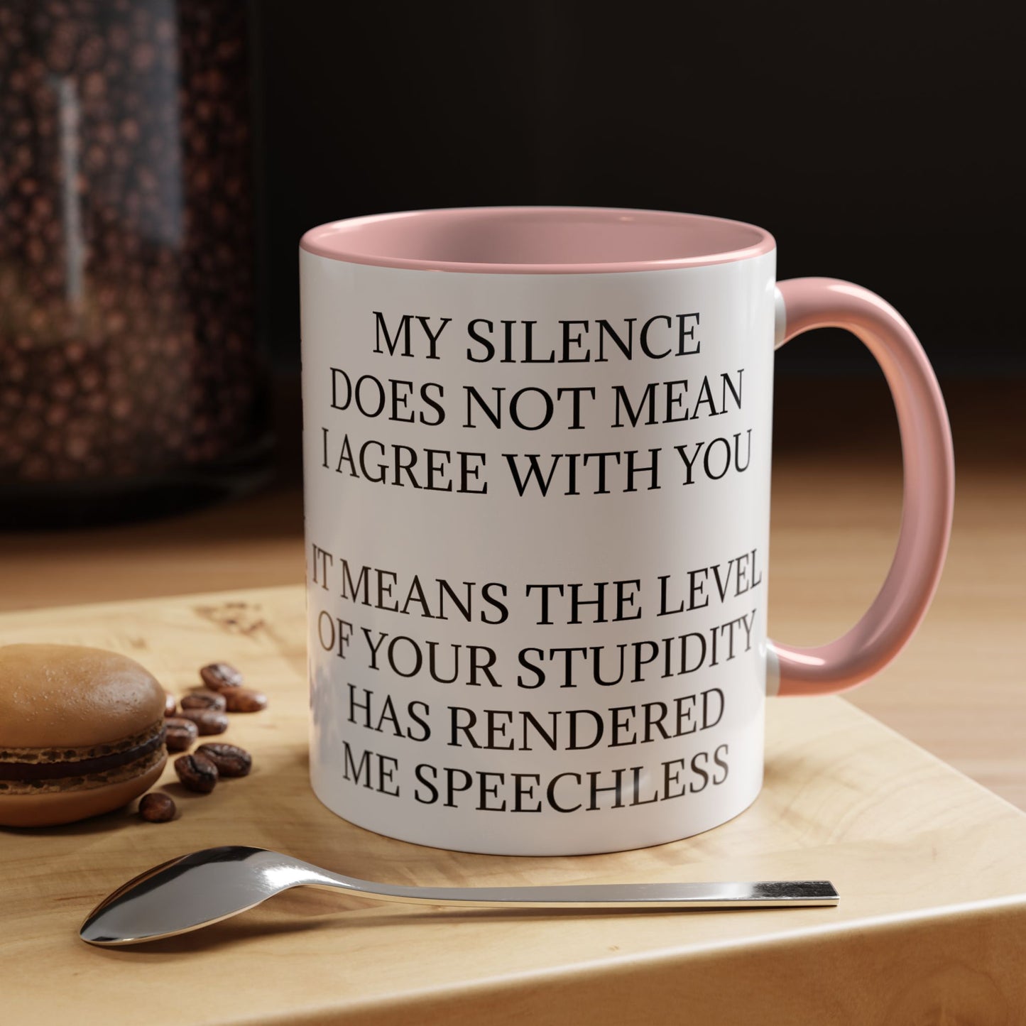 Speechless 2-Tone Coffee Mug