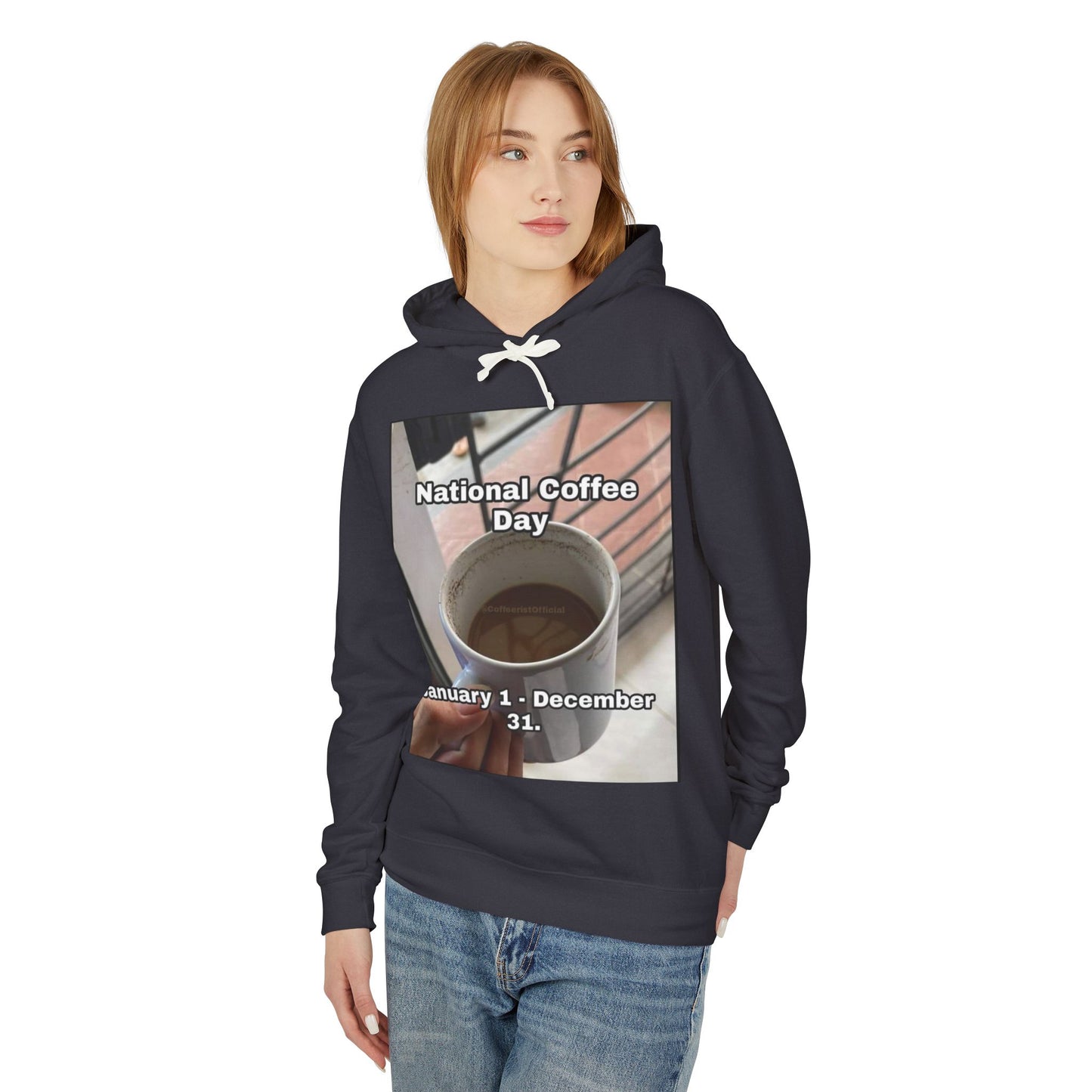 National Coffee Day Unisex Lightweight Hoodie