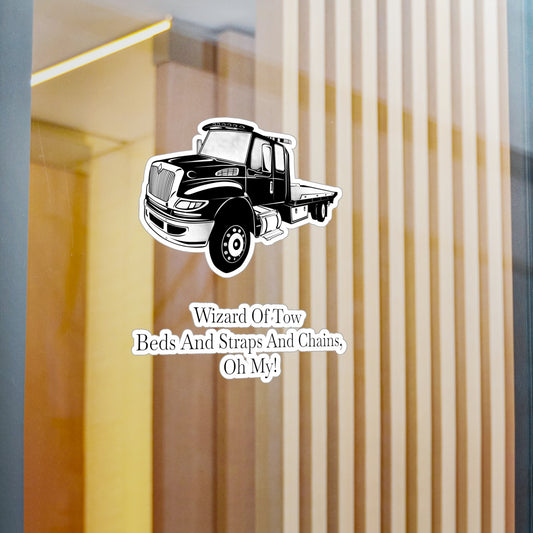 Wizard Of Tow Vinyl Decal