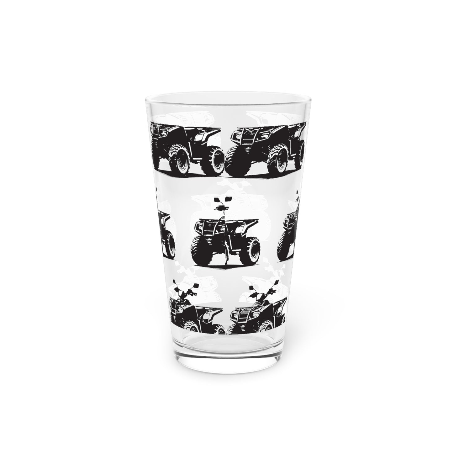Off The Beaten Path Quad Drinking Glass