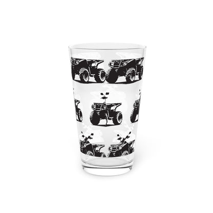 Off The Beaten Path Quad Drinking Glass