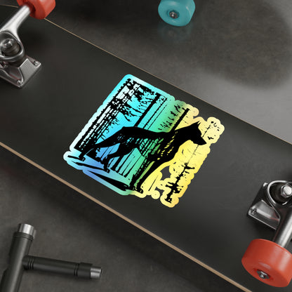 Guardian Of The Forest Holographic Sticker