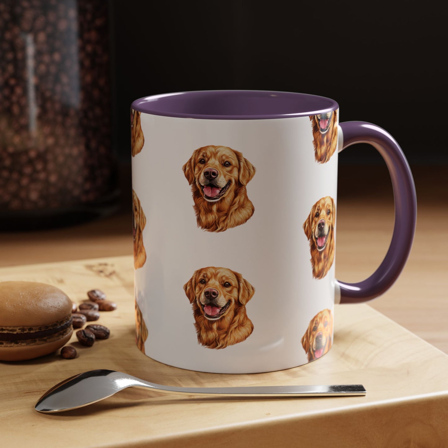 Golden Head 2-Tone Coffee Mug