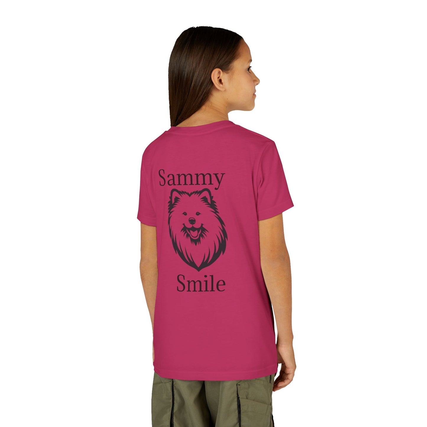Sammy Smile Youth Unisex Short Sleeve Crewneck Tee