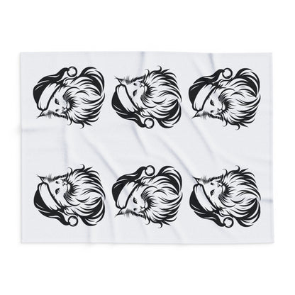 Santa Paws Cat Arctic Fleece Blanket