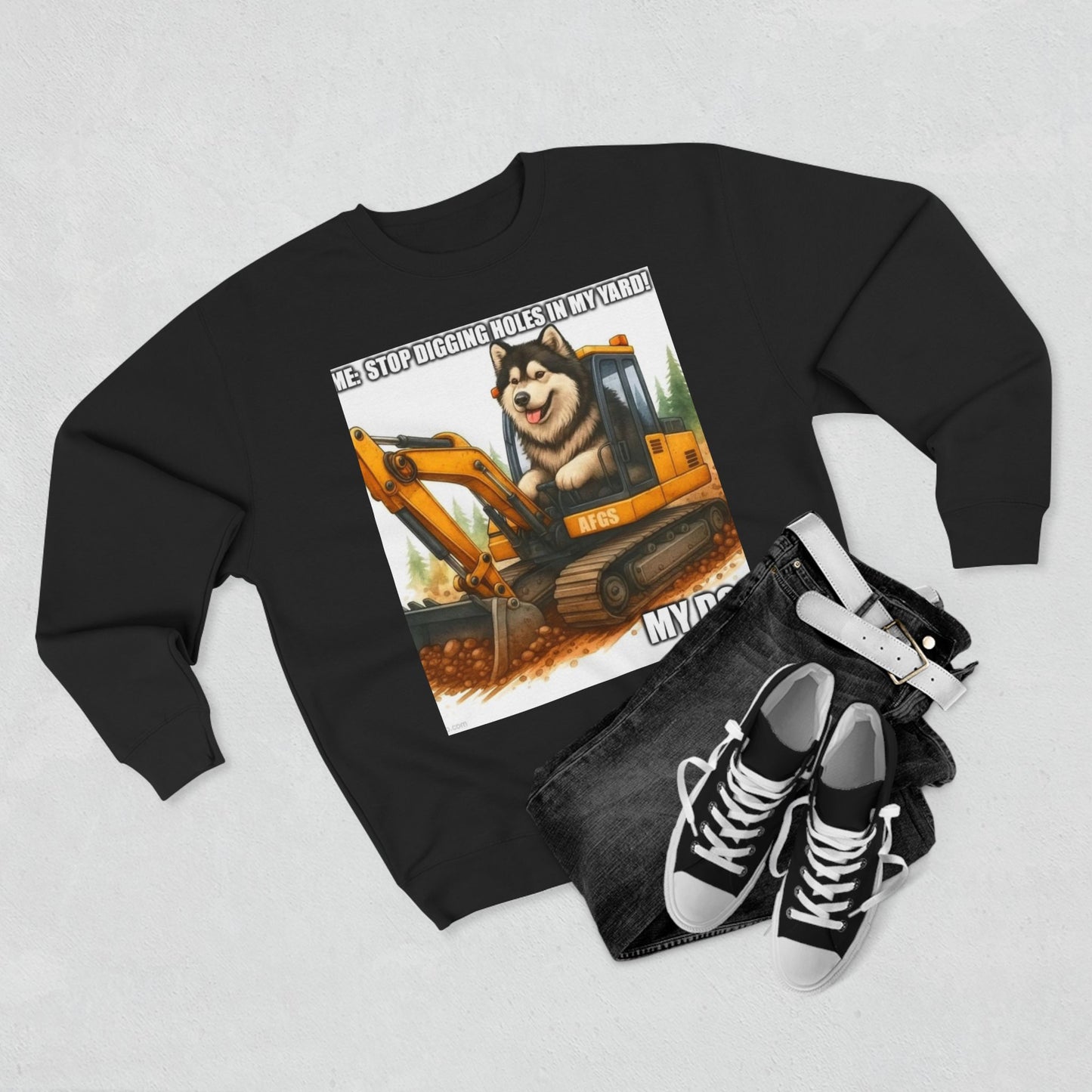 Digmaster Unisex Crewneck Sweatshirt