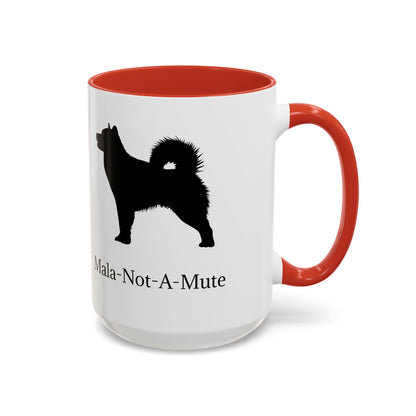 Mala-Not-A-Mute 2-Tone Coffee Mug