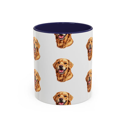 Golden Head 2-Tone Coffee Mug