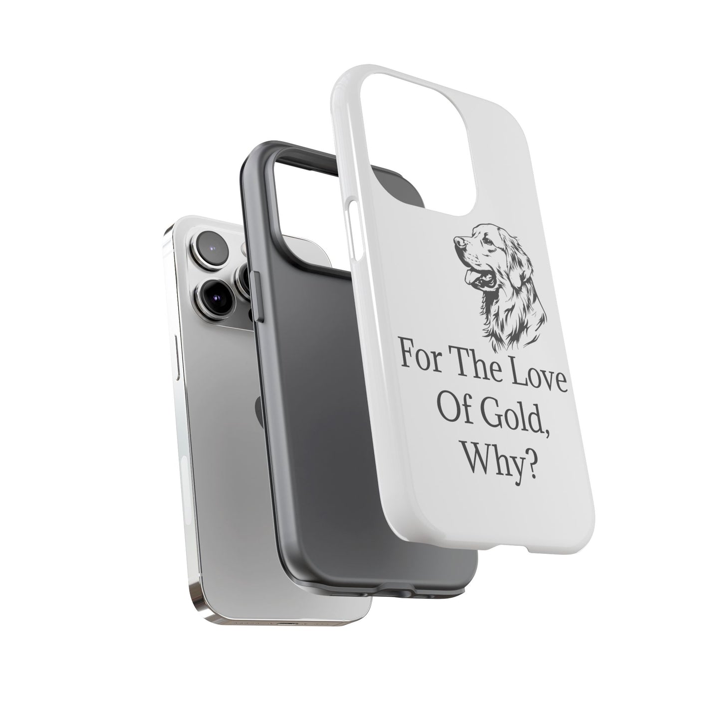 For The Love Of Gold iPhone Case