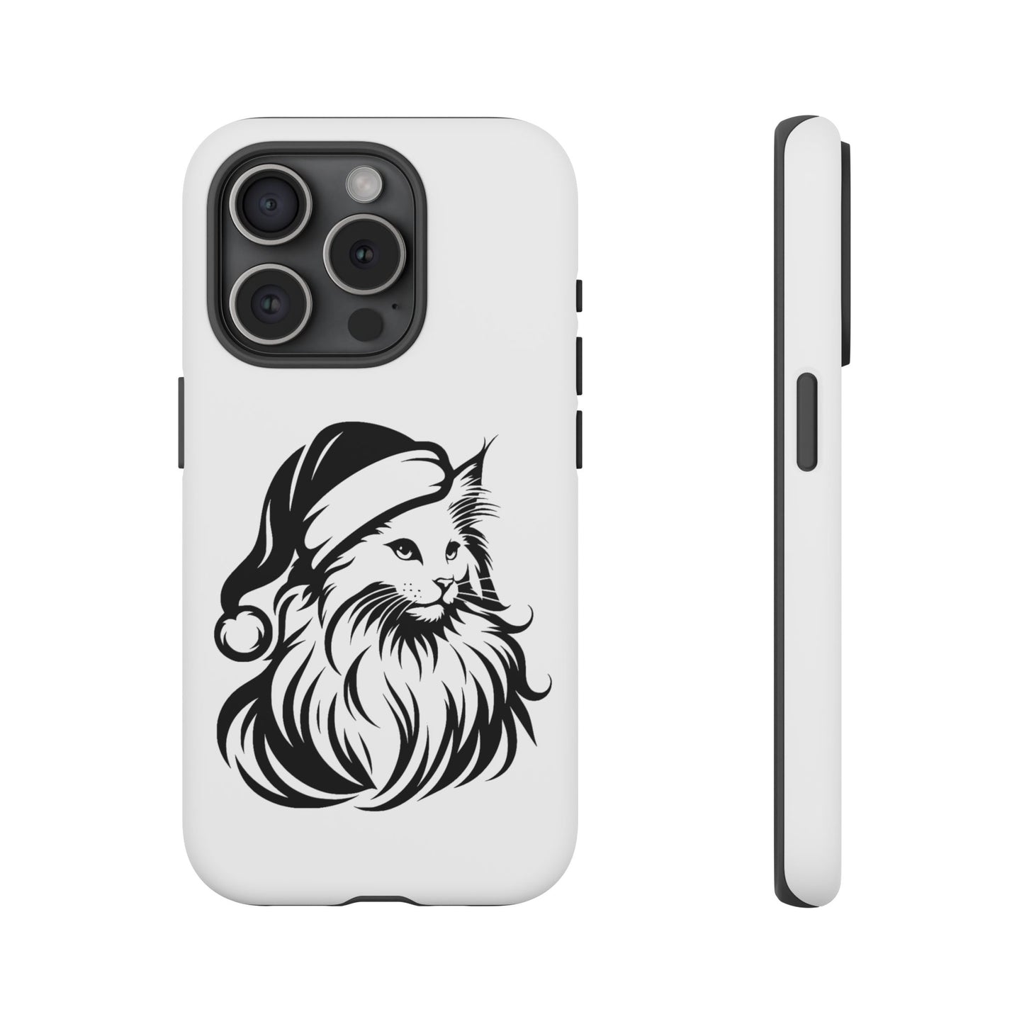 Santa Paws Cat iPhone Case