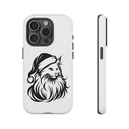 Santa Paws Cat iPhone Case