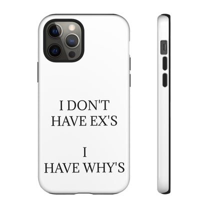 X's And Y's iPhone Case