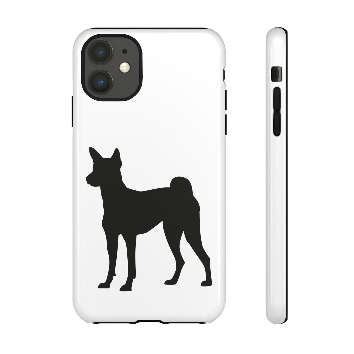 Basenji Silhouette iPhone Case