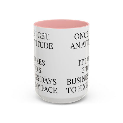 Fix My Face 2-Tone Coffee Mug