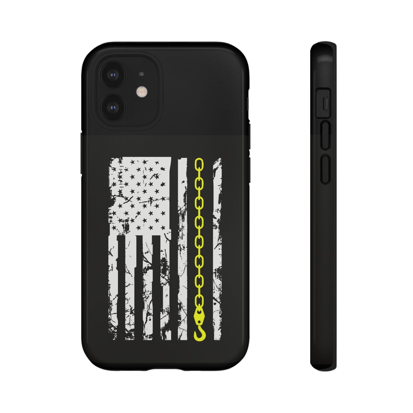Thin Yellow Line iPhone Case