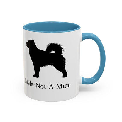Mala-Not-A-Mute 2-Tone Coffee Mug