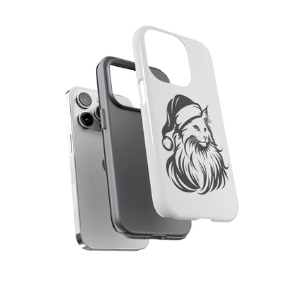 Santa Paws Cat iPhone Case