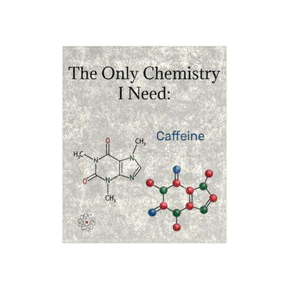 Chemistry Lesson Crushed Velvet Blanket