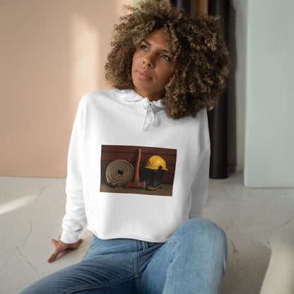 Fire/Rescue Appreciation Women's Crop Hoodie