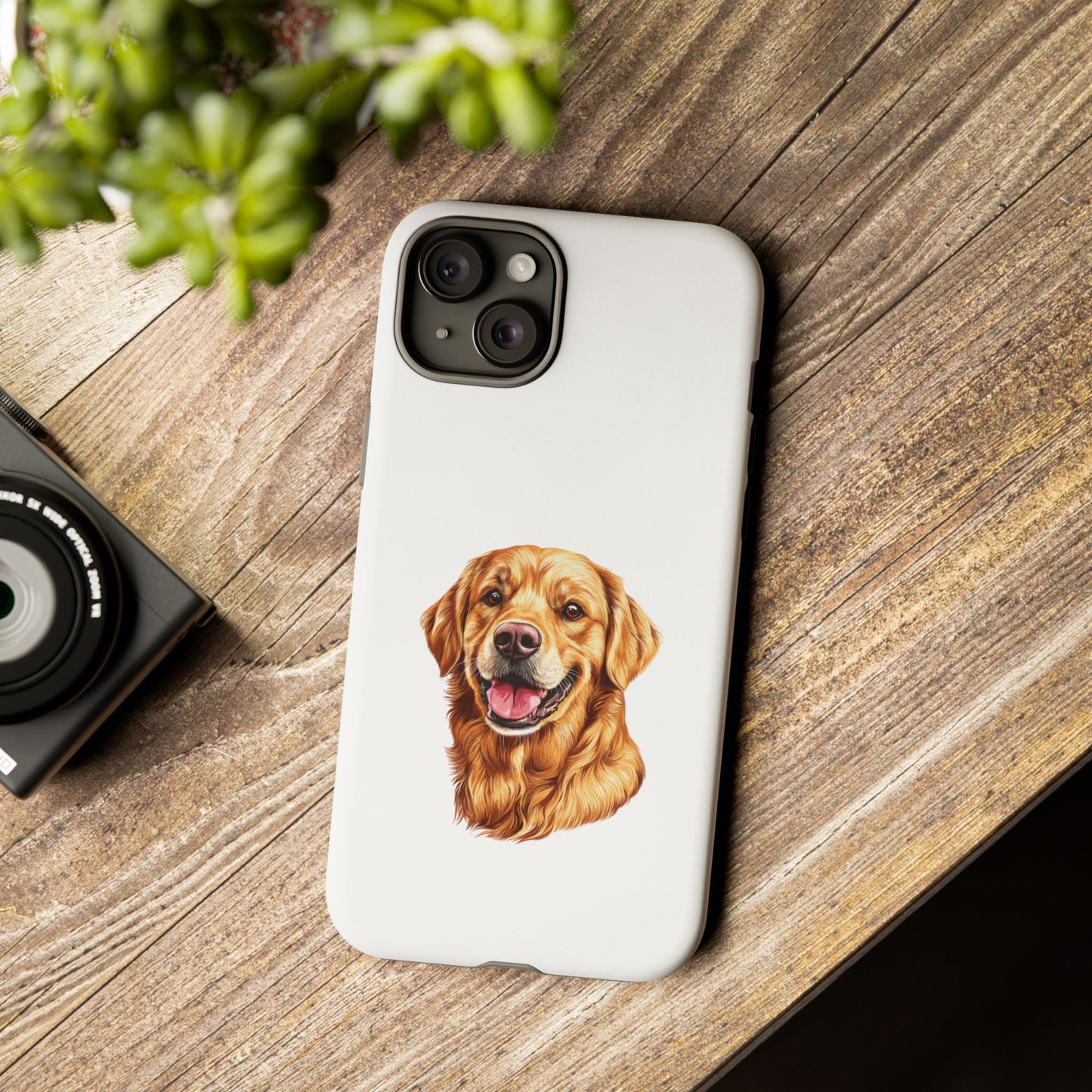 Golden Head iPhone Case