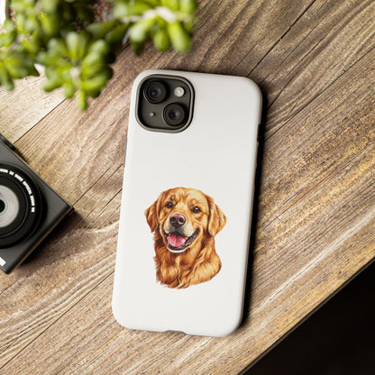 Golden Head iPhone Case