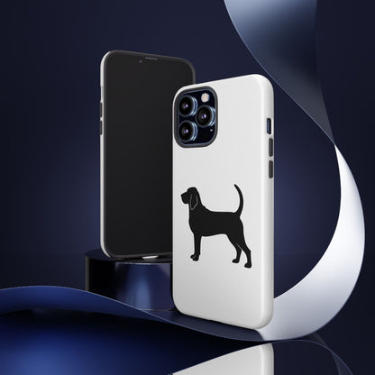 Bloodhound Silhouette iPhone Case