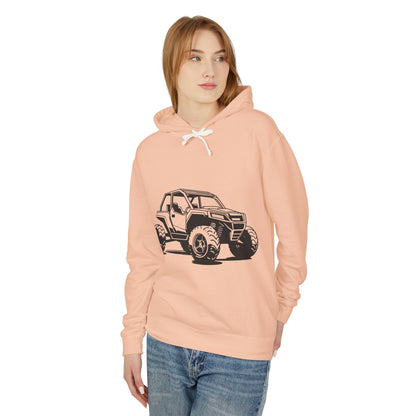 Off The Beaten Path Side By Side Unisex Lightweight Hoodie