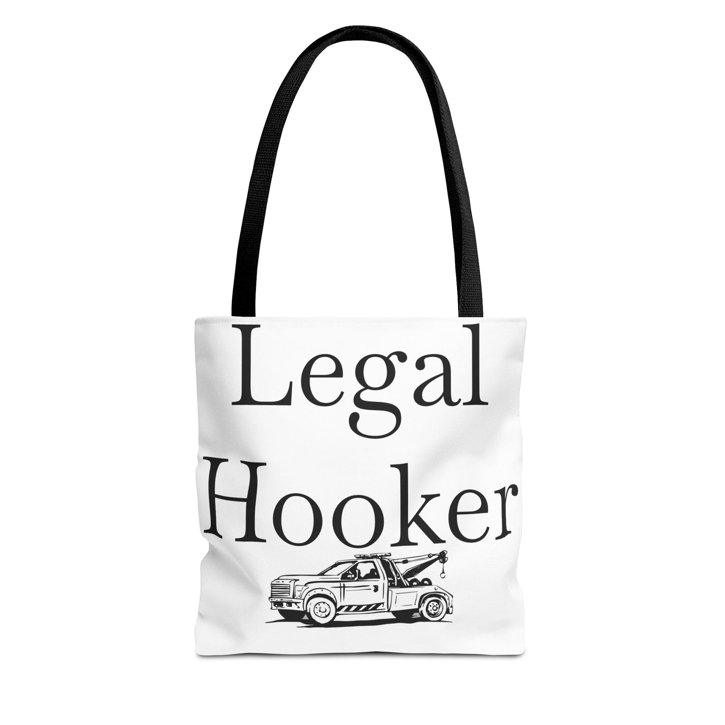 Legal H**ker Wheel Lift Tow Truck Tote Bag