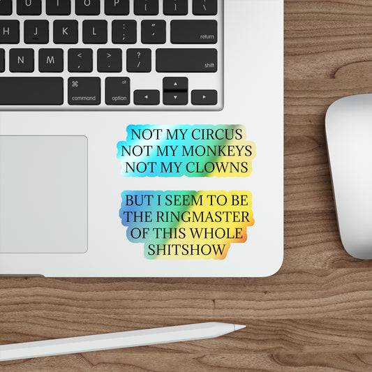 Ringmaster Holographic Sticker
