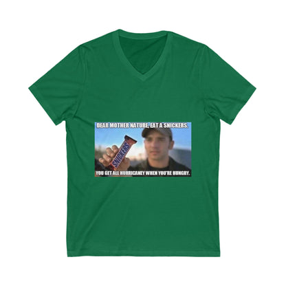 Hurricaney Unisex Short Sleeve V-Neck Tee
