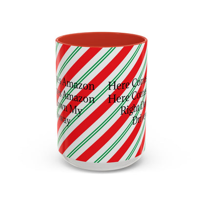 Here Comes Amazon 2-Tone Coffee Mug