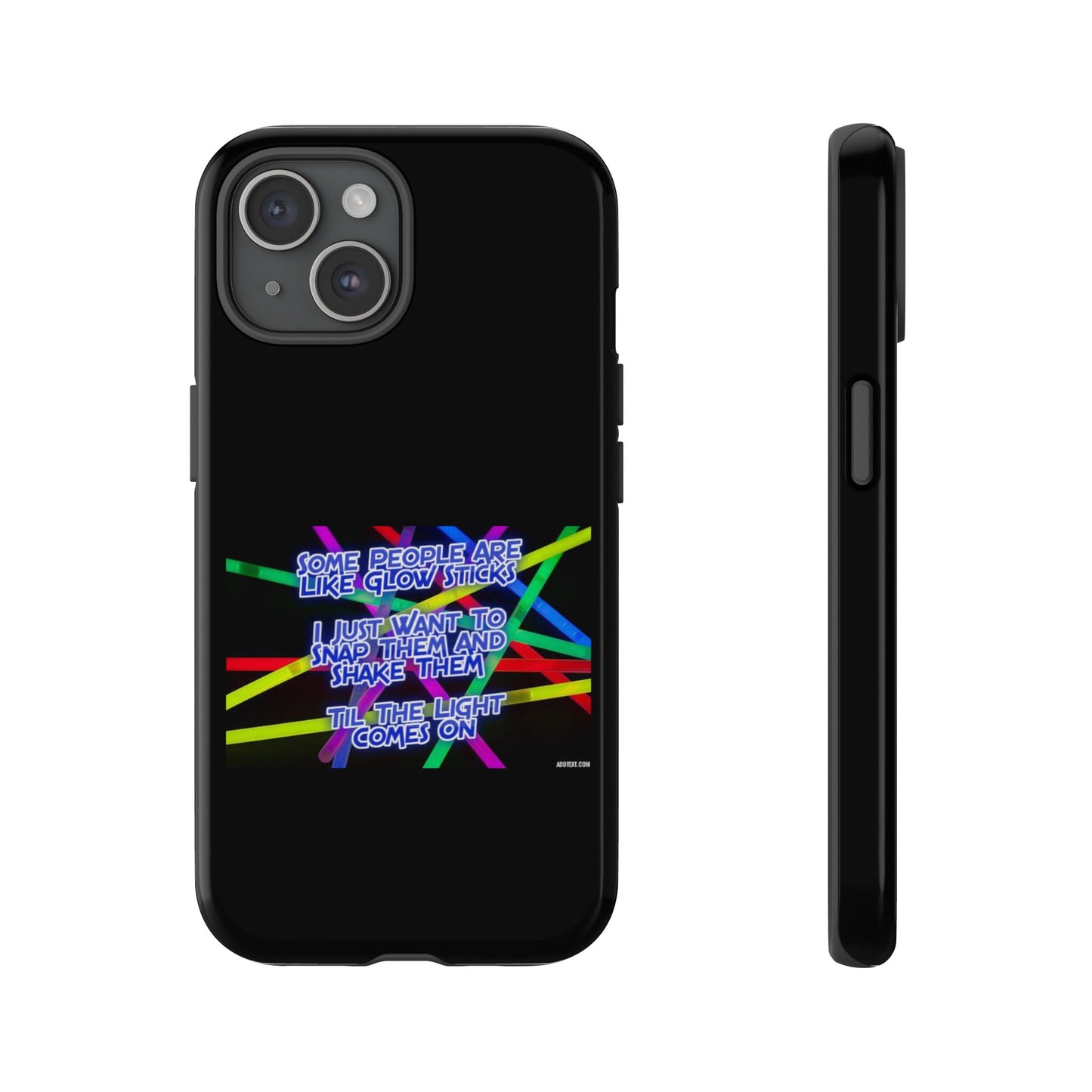 Glow Sticks iPhone Case