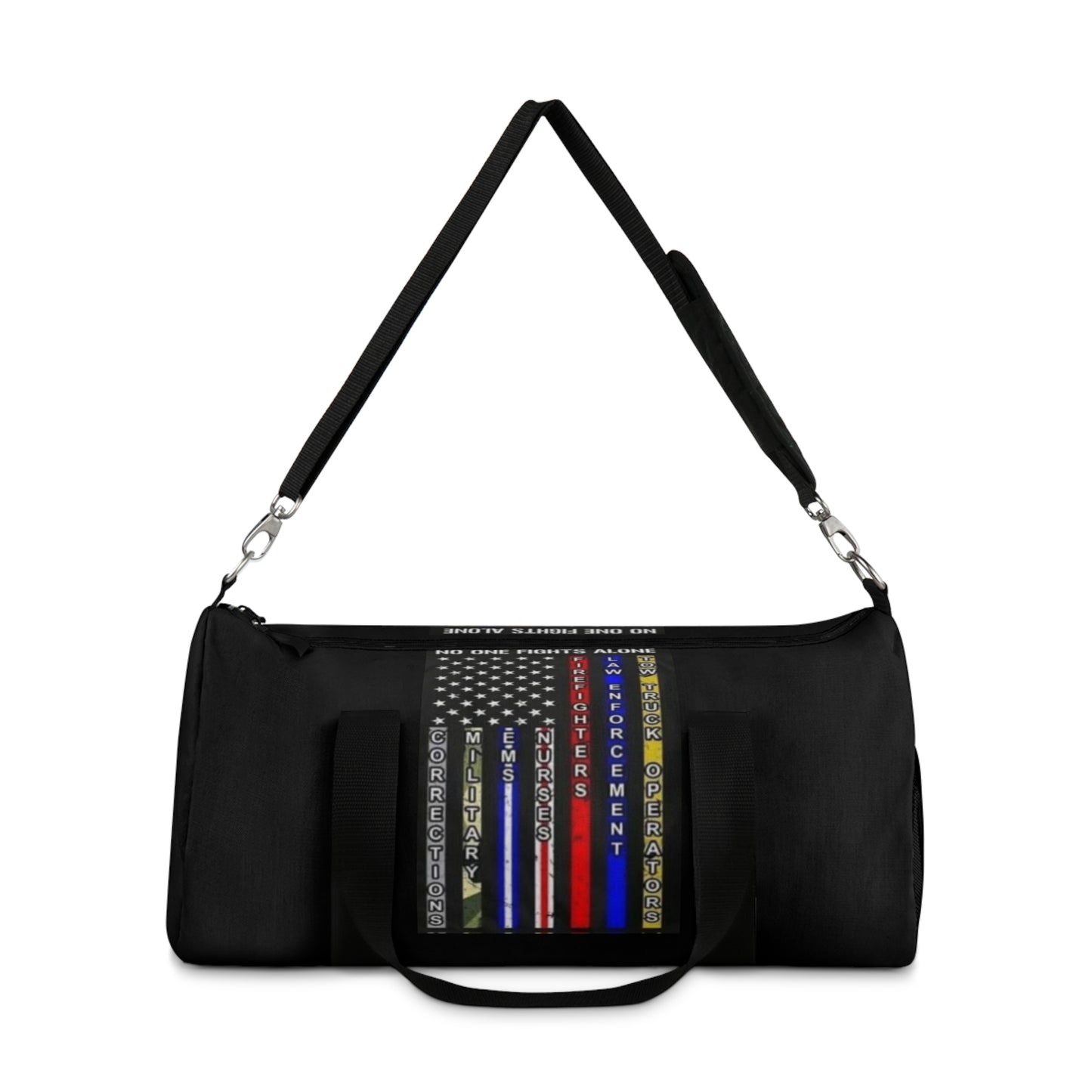 No One Fights Alone Duffel Bag