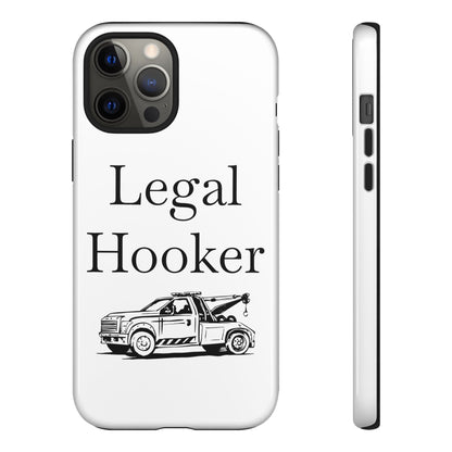 Legal H**ker Wheel Lift Tow Truck iPhone Case
