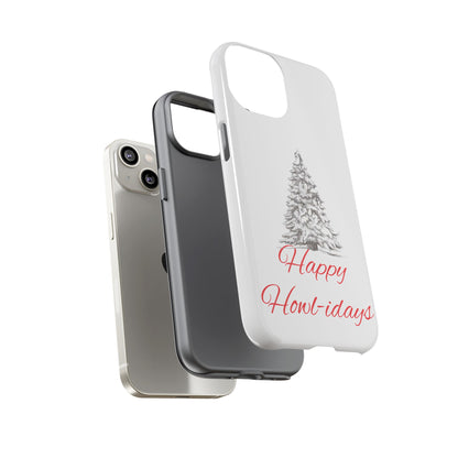 Happy Howl-idays iPhone Case