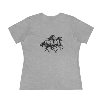 Horsin' Around Women's Short Sleeve Crewneck Tee