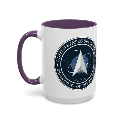 US Space Force 2-Tone Coffee Mug