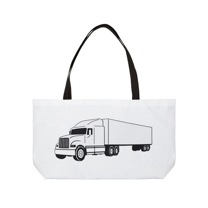 Semi Truck Weekender Tote Bag