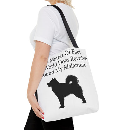 Matter Of Fact Malamute Tote Bag