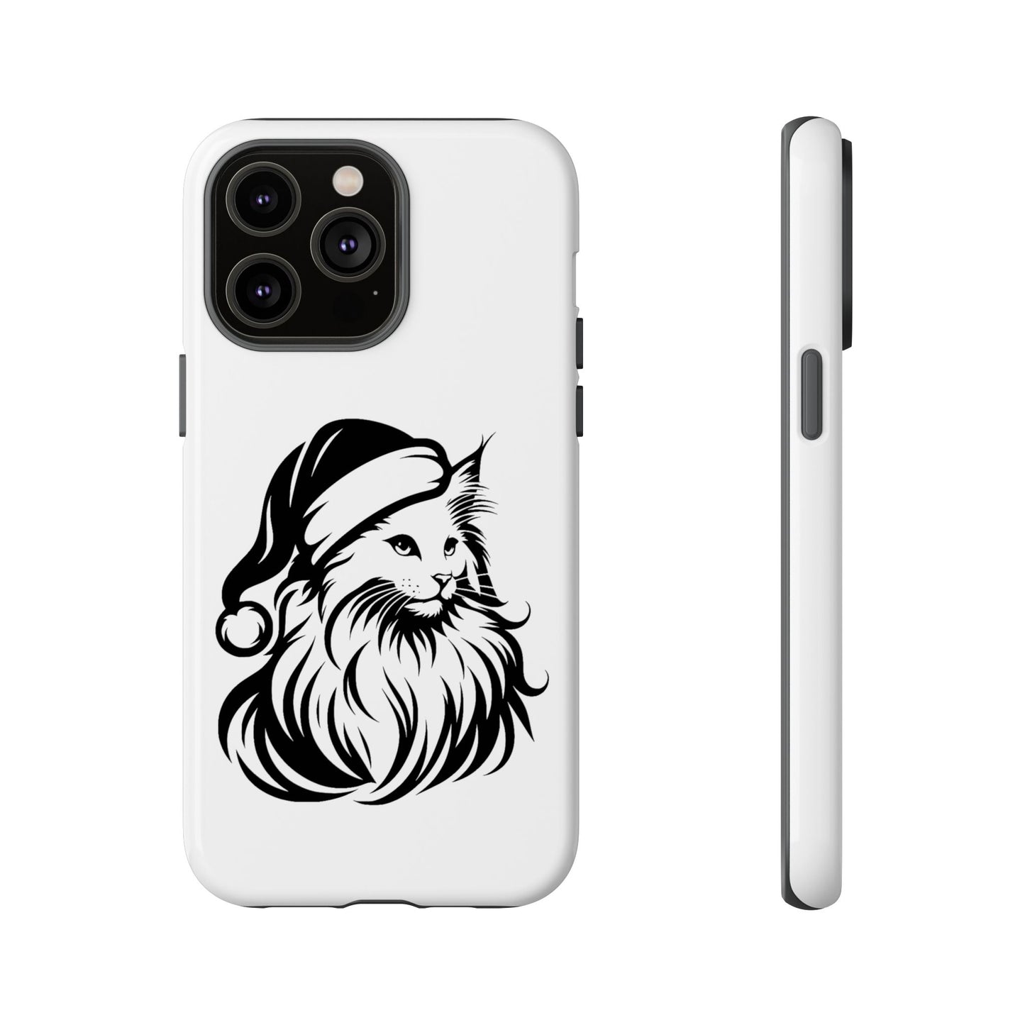 Santa Paws Cat iPhone Case