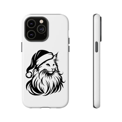 Santa Paws Cat iPhone Case