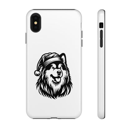 Santa Paws Malamute iPhone Case