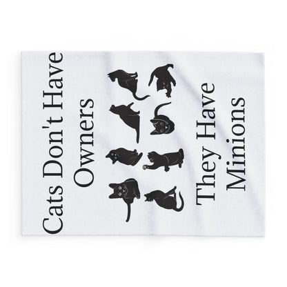 Cat Minions Arctic Fleece Blanket