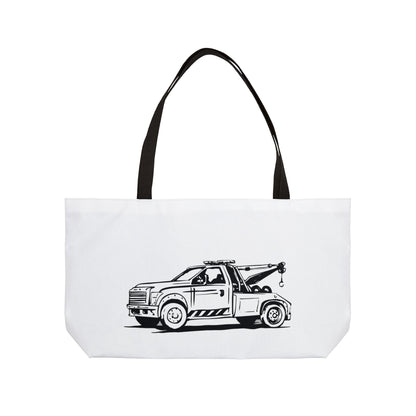 Wheel Lift Tow Truck Weekender Tote Bag