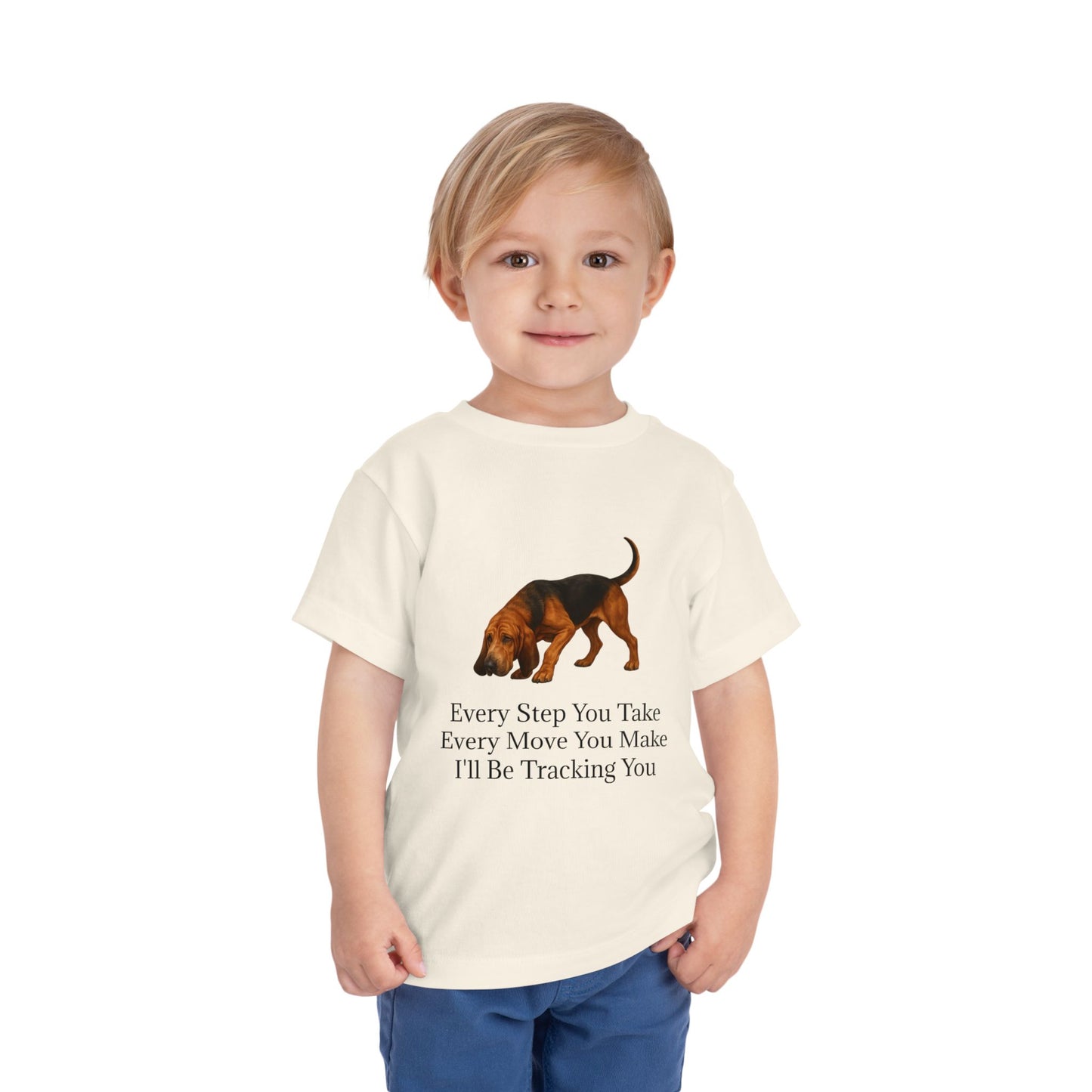 Tracking You Toddler Unisex Short Sleeve Crewneck Tee