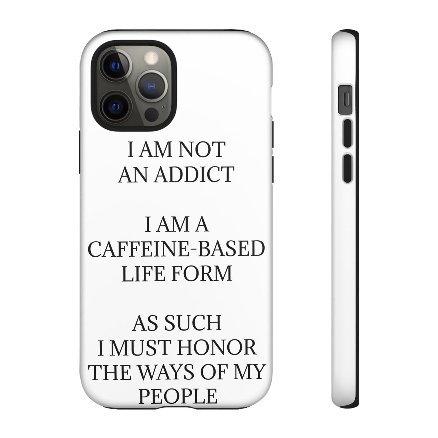 Not An Addict iPhone Case