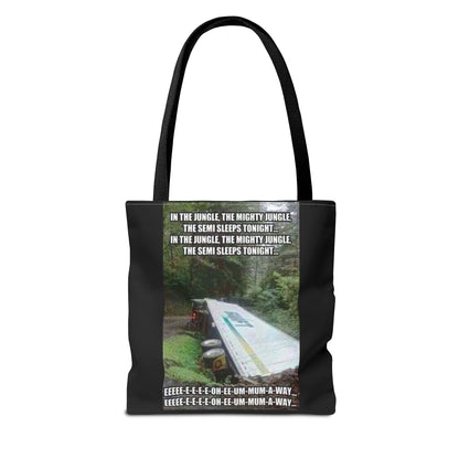 Semi Sleeps Tote Bag